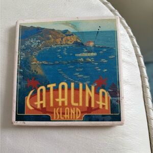 Catalina Island Ceramic Coaster